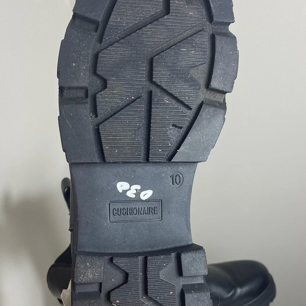 Black Combat & Moto Boots - Picture 4 of 7